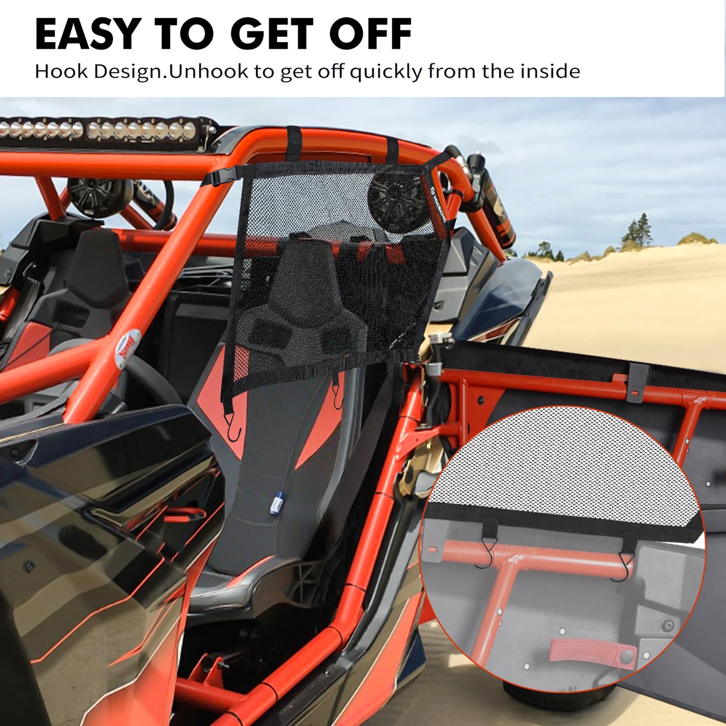 Can-Am Maverick X3 Window Net