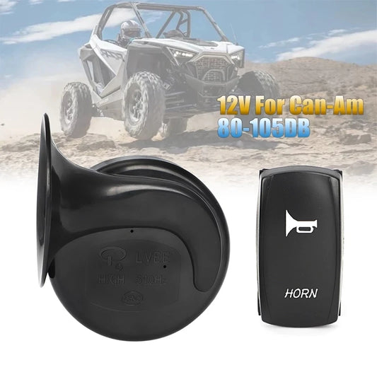 12V UTV Horn and Switch Rocker Kit