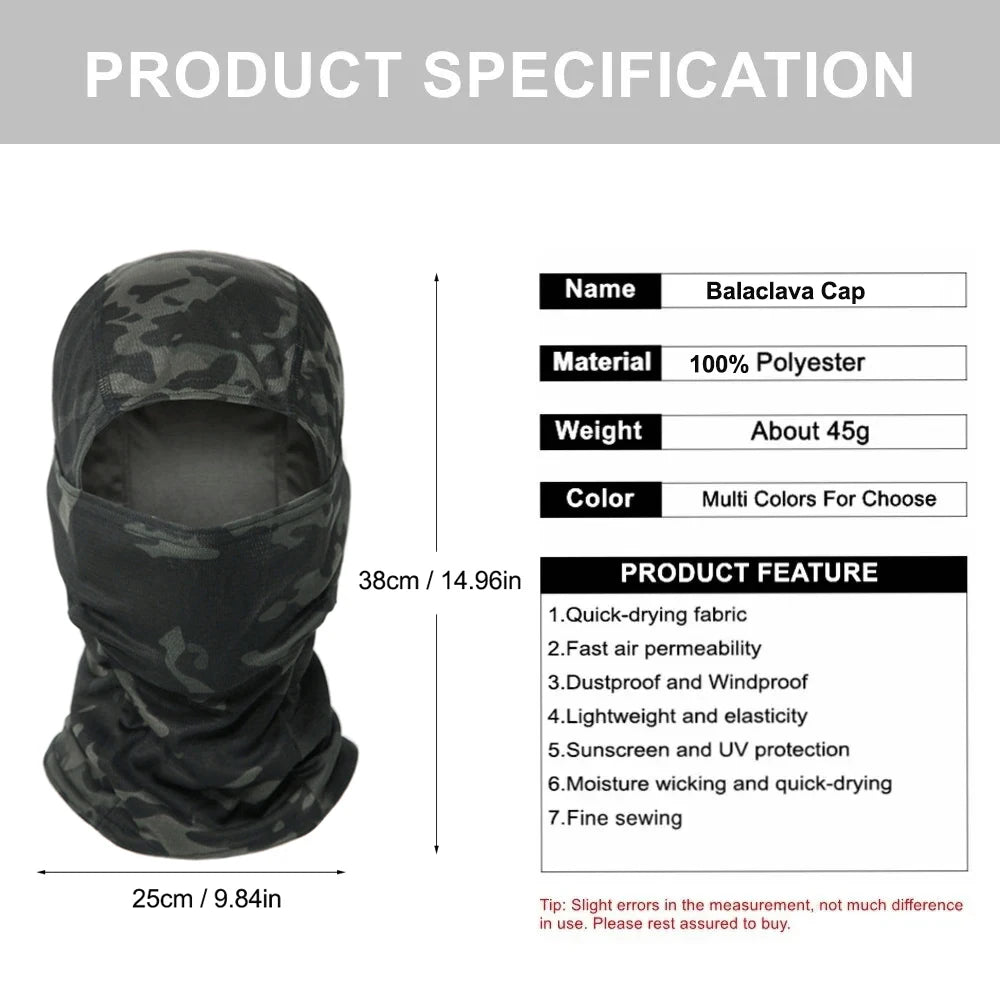 Camouflage Face Mask