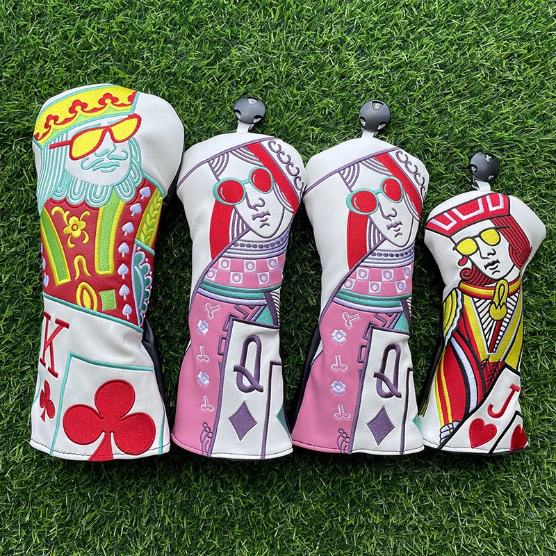 Kings, Queens and Knights Golf Club Wood Headcovers