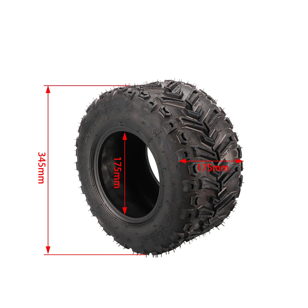 16X8-7 Inches Tubeless Tires for Go Karts