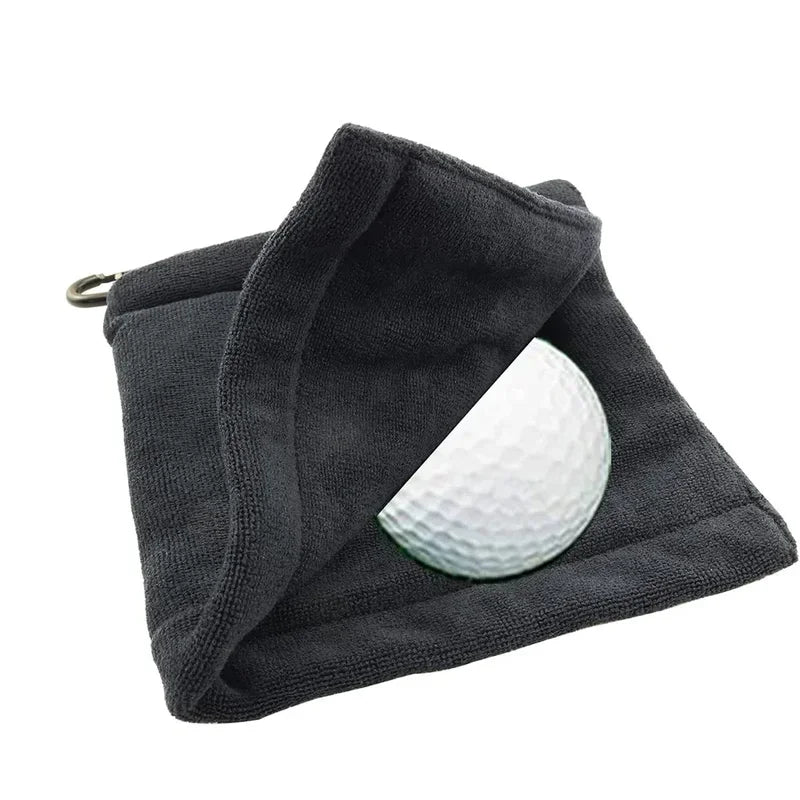 Square Microfiber Golf Ball Cleaning Towel