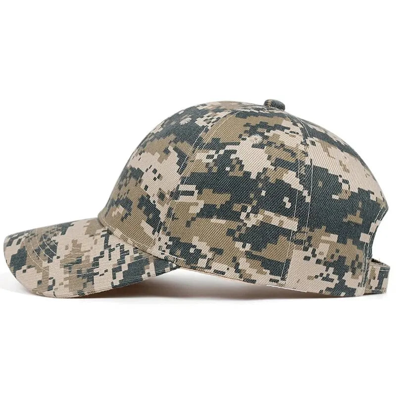 Light Plate Army Camouflage Baseball Cap