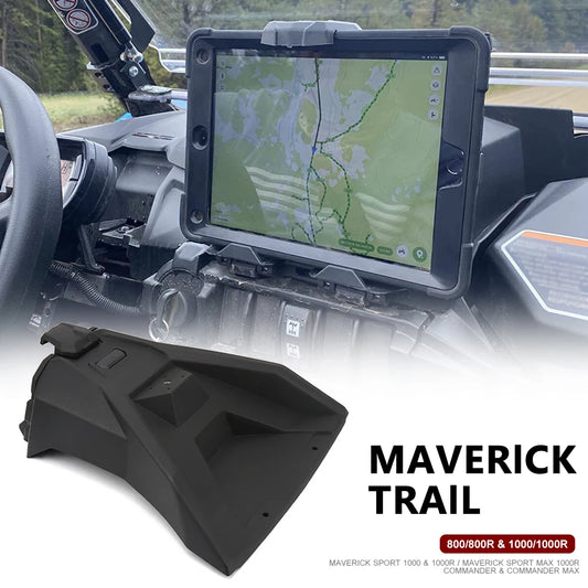 Tablet Holder Storage Box L For Can Am Commander Max Maverick