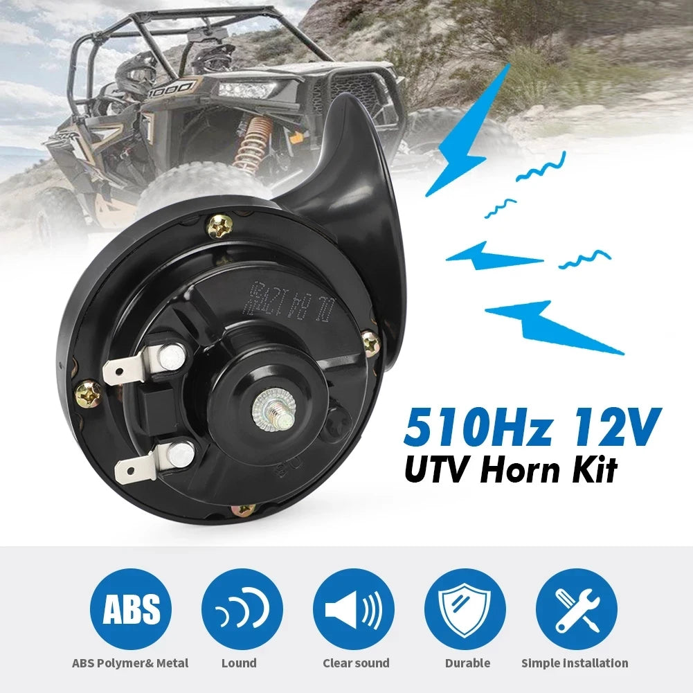 12V UTV Horn and Switch Rocker Kit