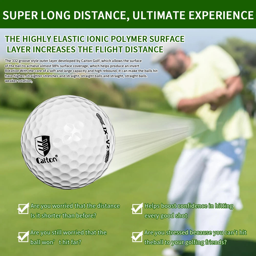 Caiton - Ultra-long distance golf ball