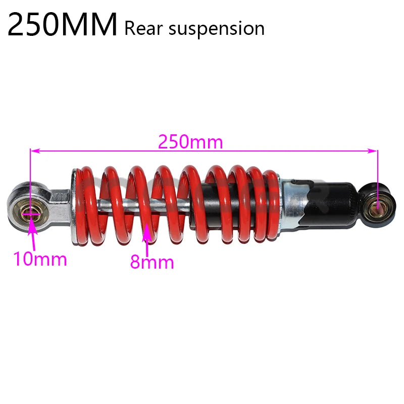 250mm260mm270mm front and rear shock