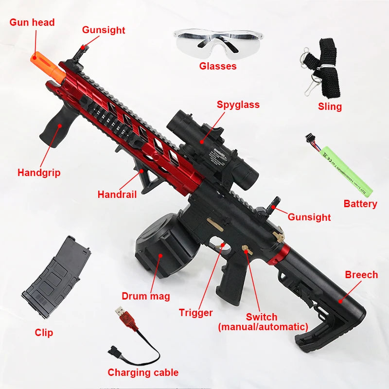 M4 Electric Gel Ball Blaster