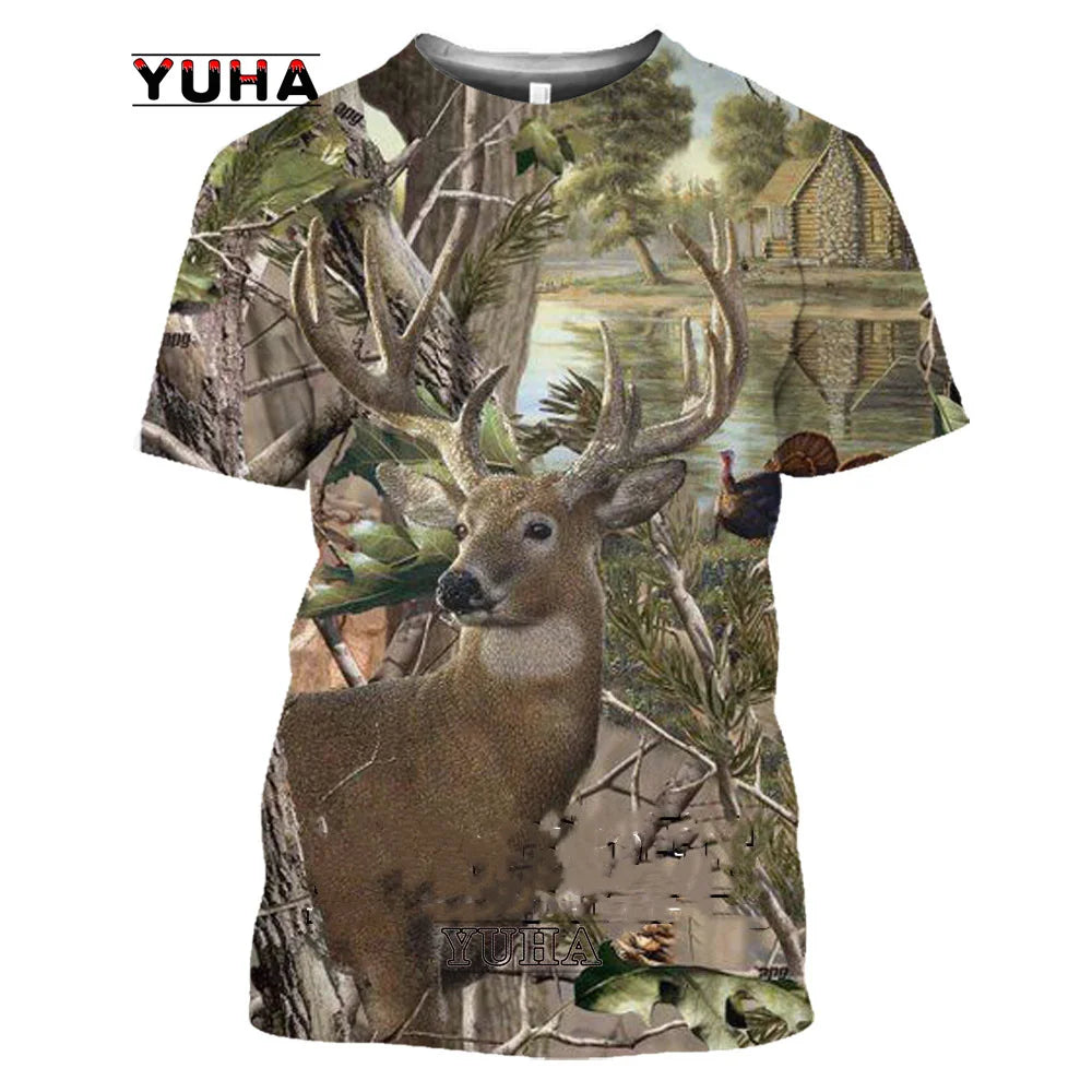 Camo Hunting  T-Shirt