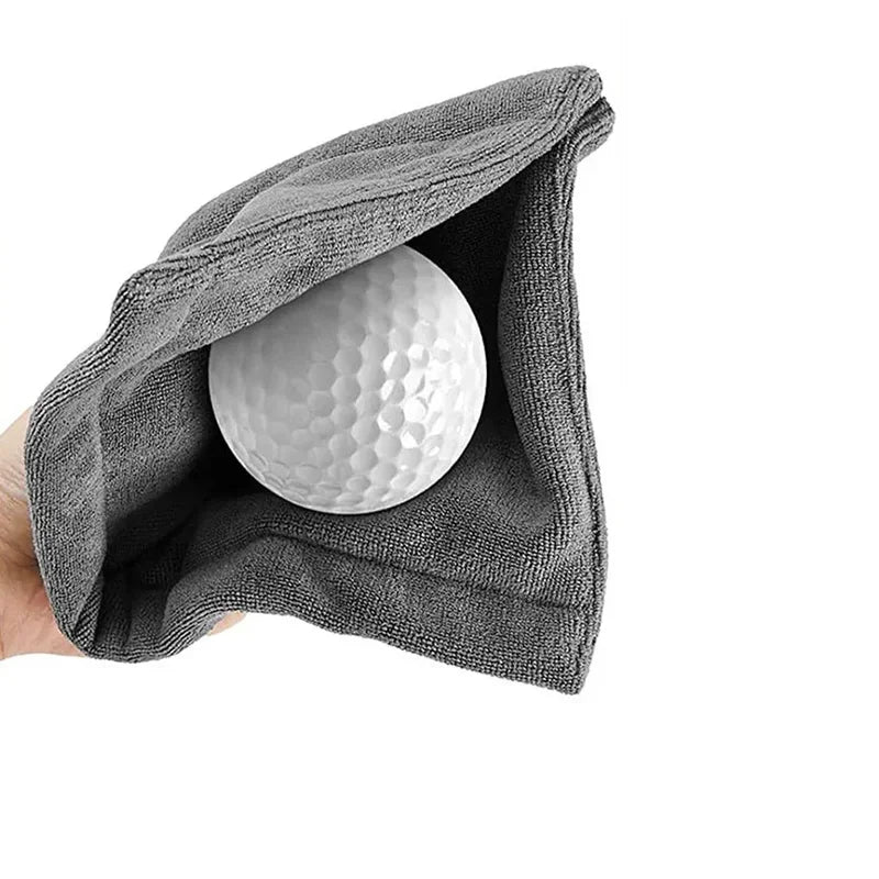 Square Microfiber Golf Ball Cleaning Towel