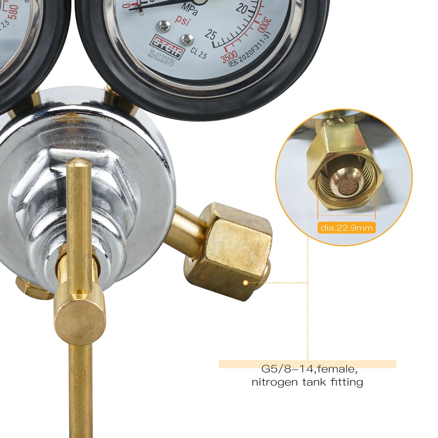 Universal Shock Nitrogen Fill Tool