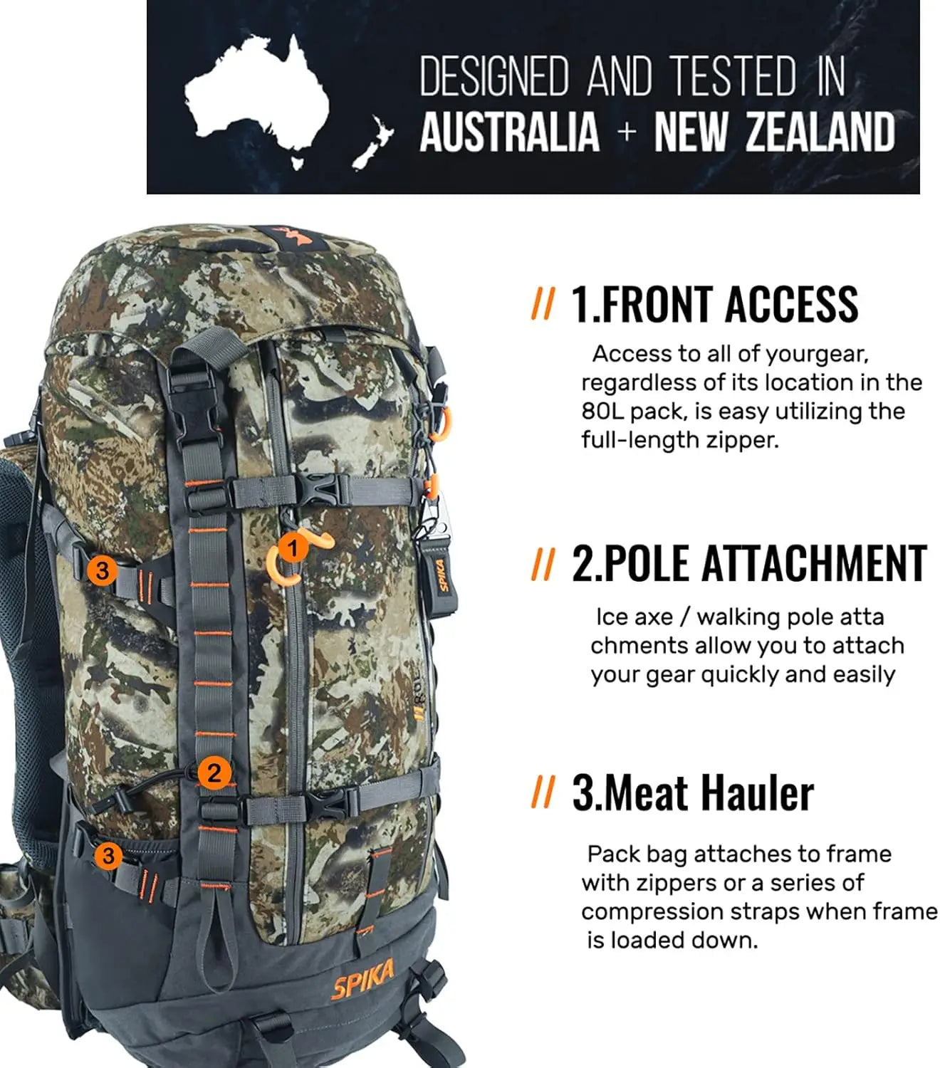 Hunting Backpack with,Internal Frame