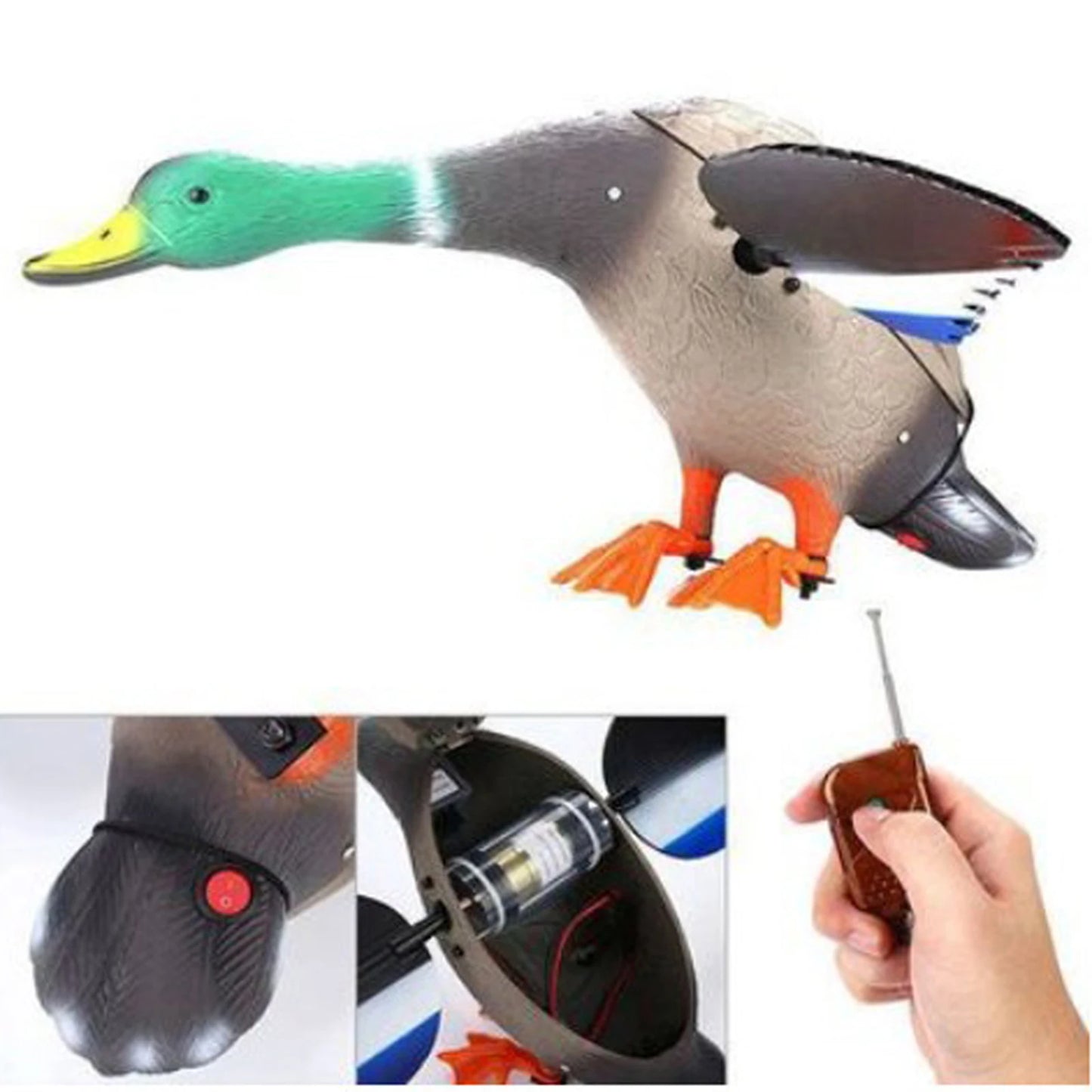 Remote Control Flying Mallard Drake Decoy