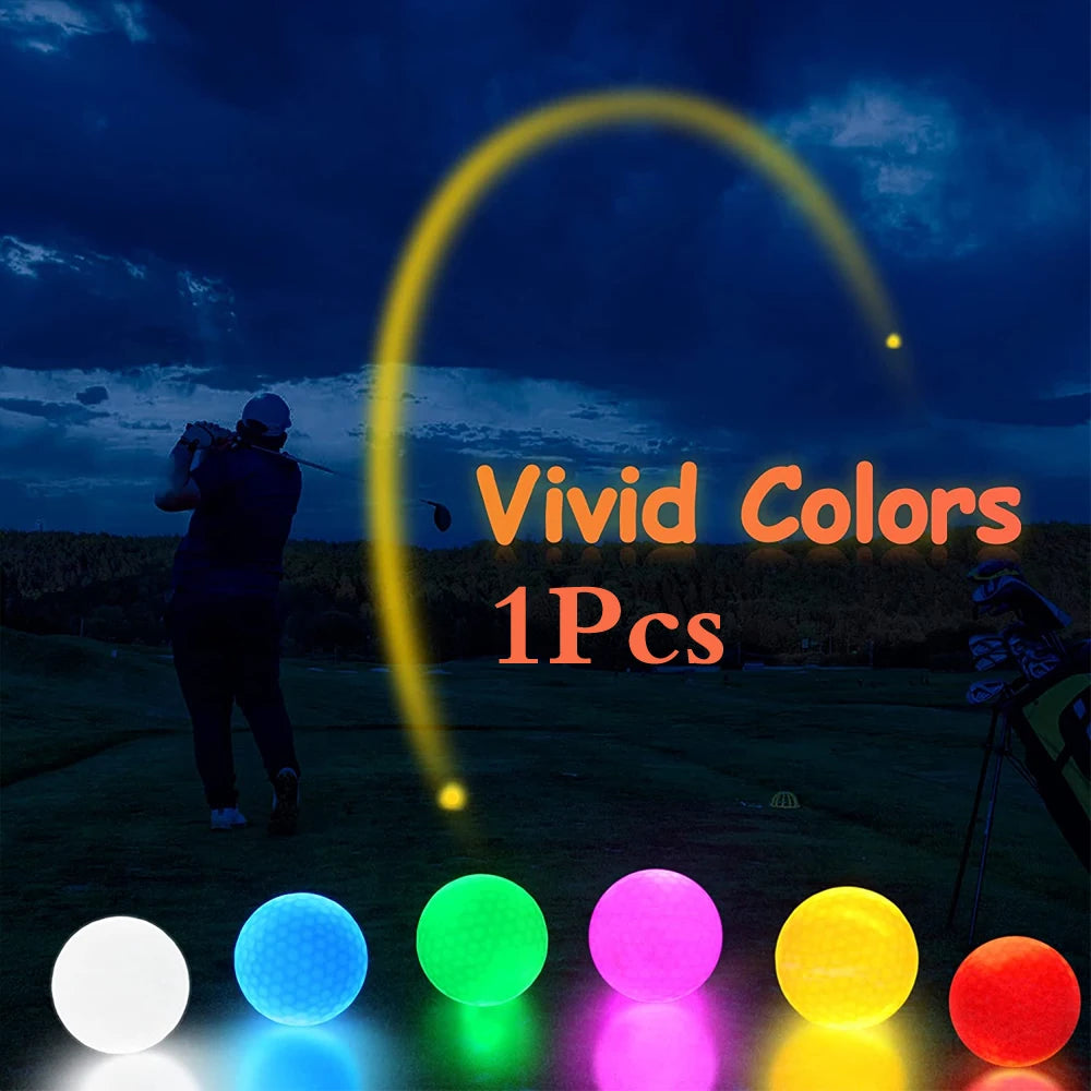 1pcs New LED Golf Ball