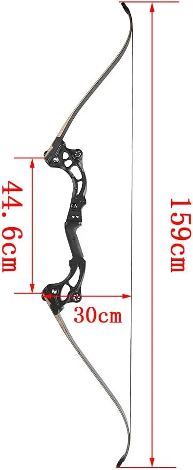 64 Archery Takedown RecurveCompetition Bow Set