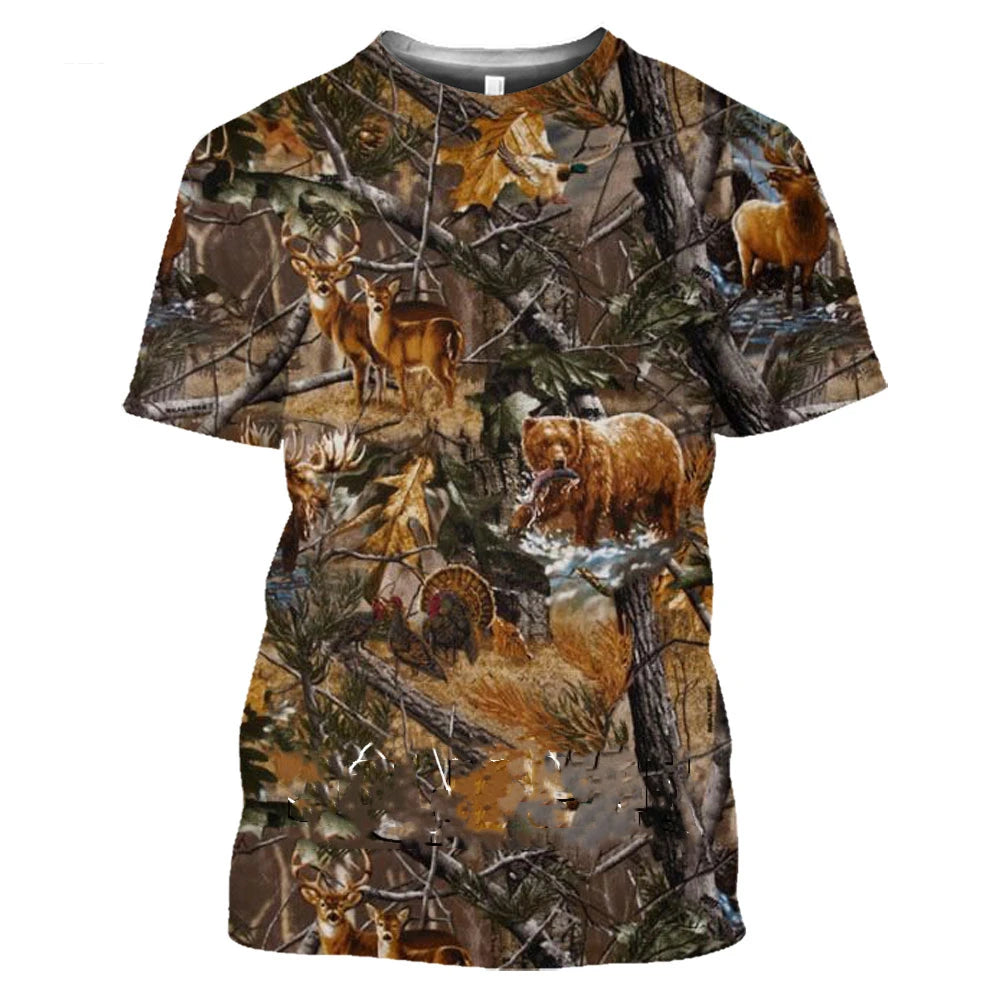 Camo Hunting  T-Shirt