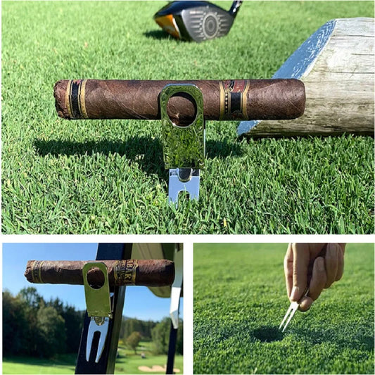 Divot Repair Cigar Holder