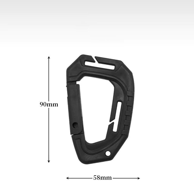 Tactical D-Ring Grimlock Carabiner