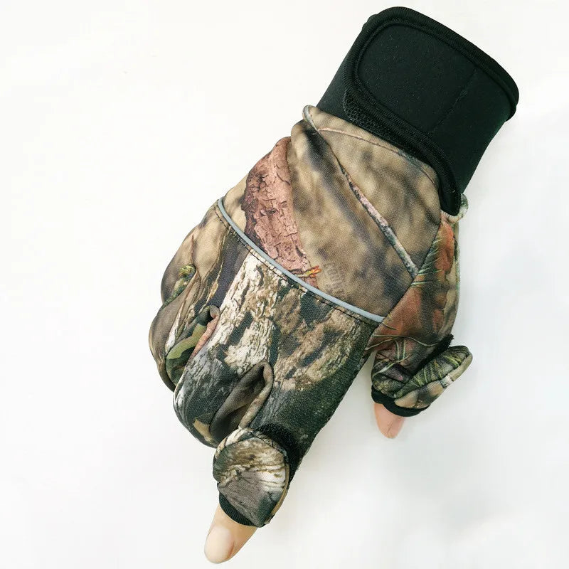 Camouflage Hunting  Gloves