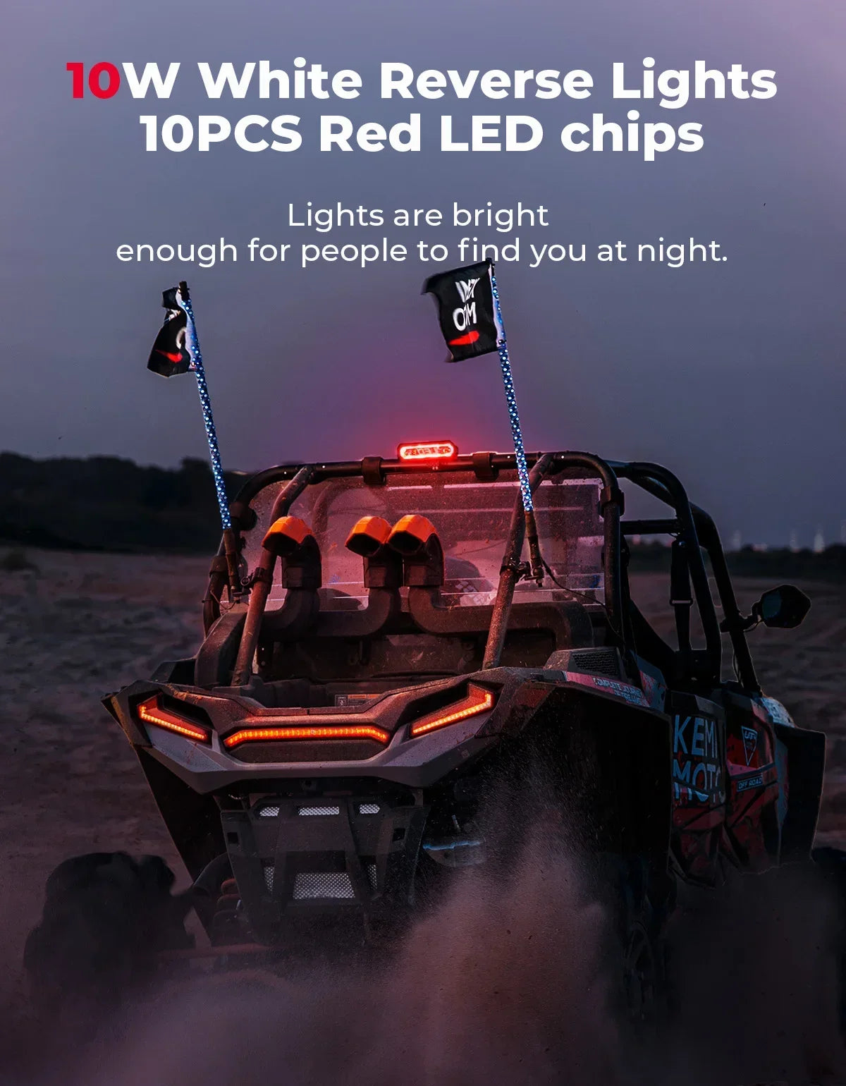 UTV Chase LED Tail Light