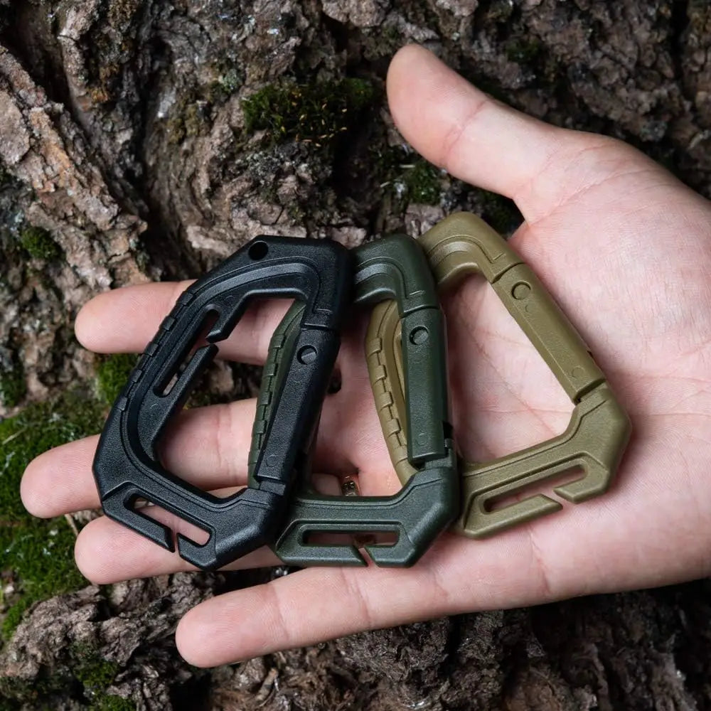 Tactical D-Ring Grimlock Carabiner