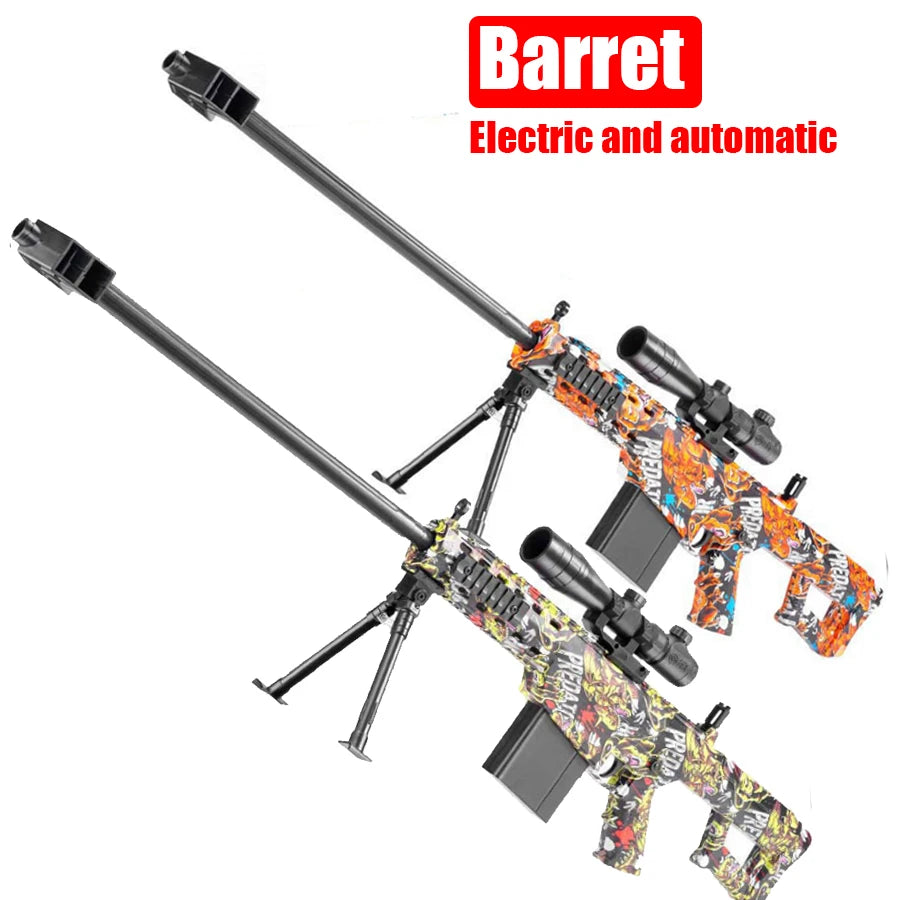 Electric and automatic  Barrett toy gun