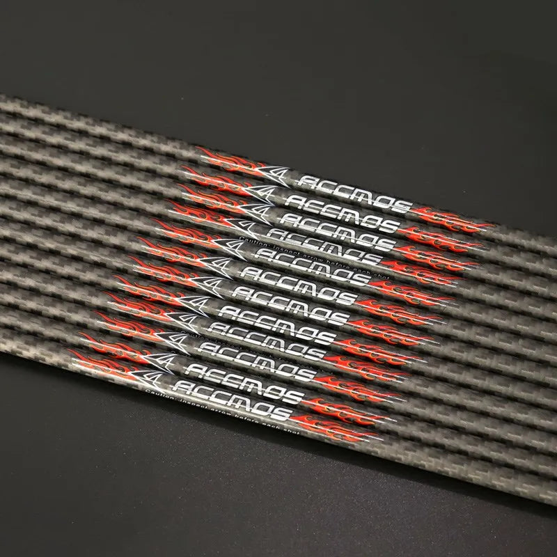 12pc 3K Pure Carbon Arrows