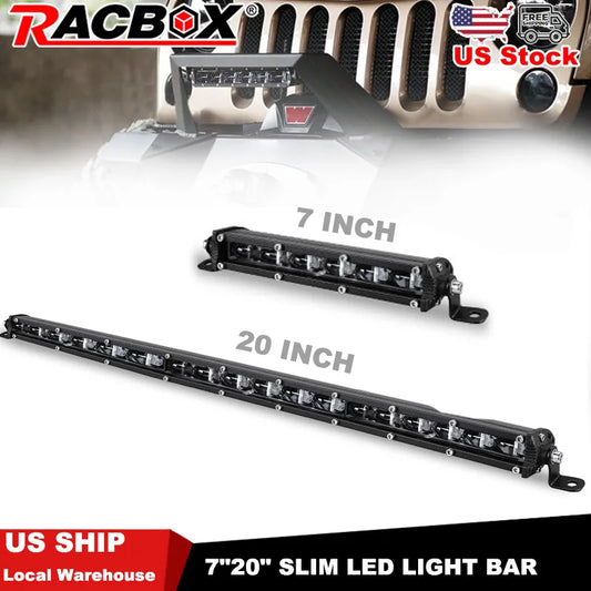 7/20 inch Slim LED Light Bar