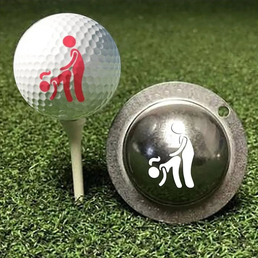 Adult Humor Signal Golf Ball Marker