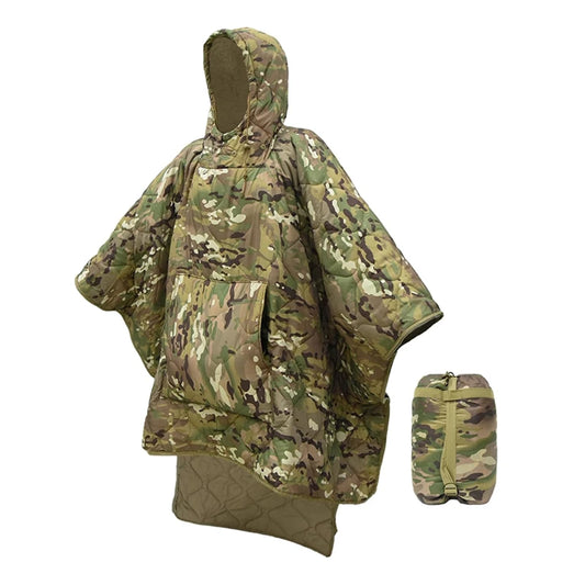 Camo Blanket Waterproof Insulation Poncho