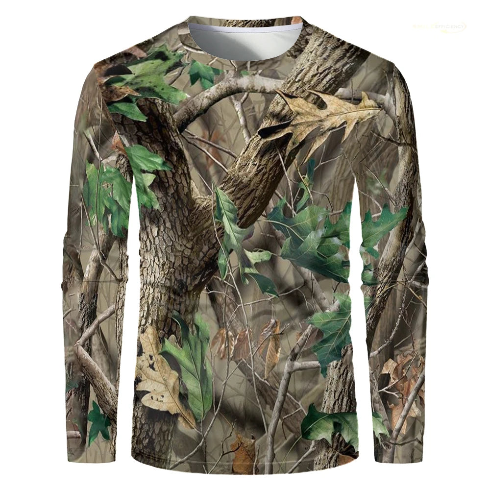 Men Camouflage Hunting T-shirt