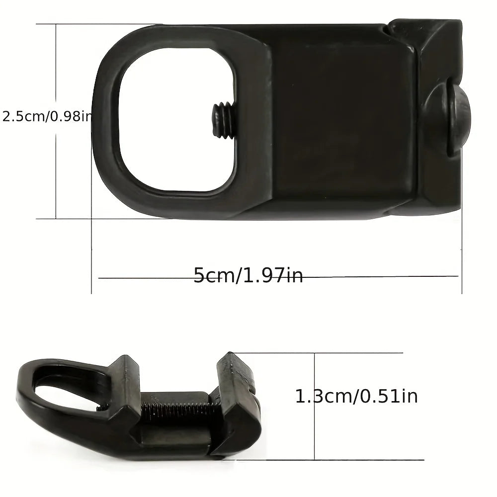 1pc Stainless Steel Quick Detach Sling Mount