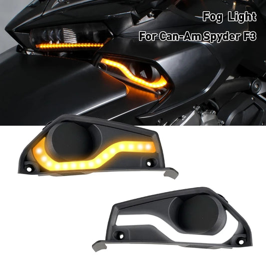 Can-Am Spyder  Fog Light Frame Kit