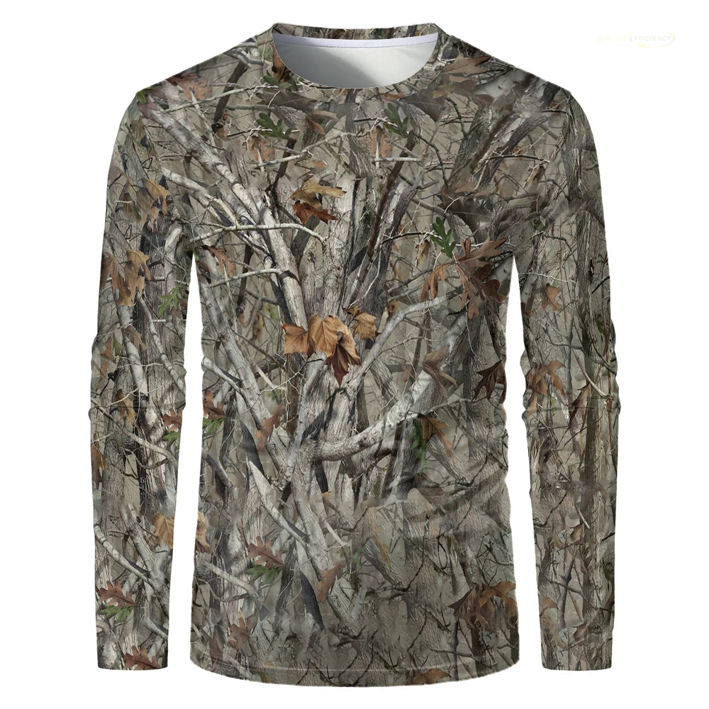 Men Camouflage Hunting T-shirt