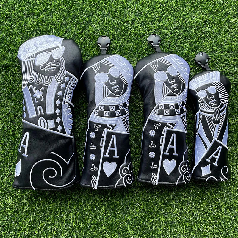 Kings, Queens and Knights Golf Club Wood Headcovers