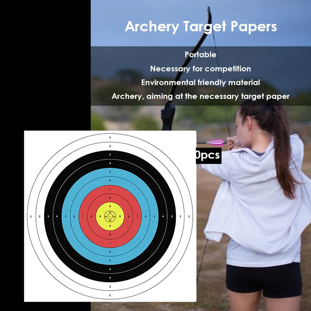 10pcs/lot 40x40cm Profession Archery Targets