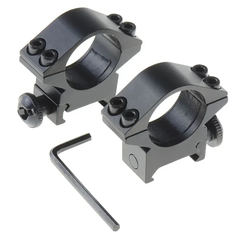 1 Pair Hunting Rifle Scope Mounts Ring for Dia 25.4/30mm Tube Scopes