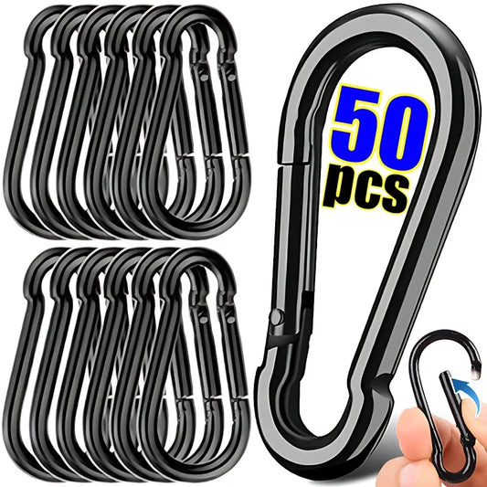 50/10Pcs Mini Carabiner