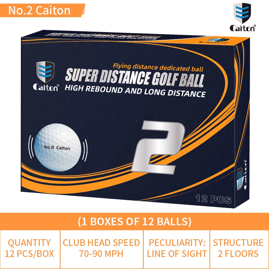 Caiton 12/6/3PCS Premium Golf Balls