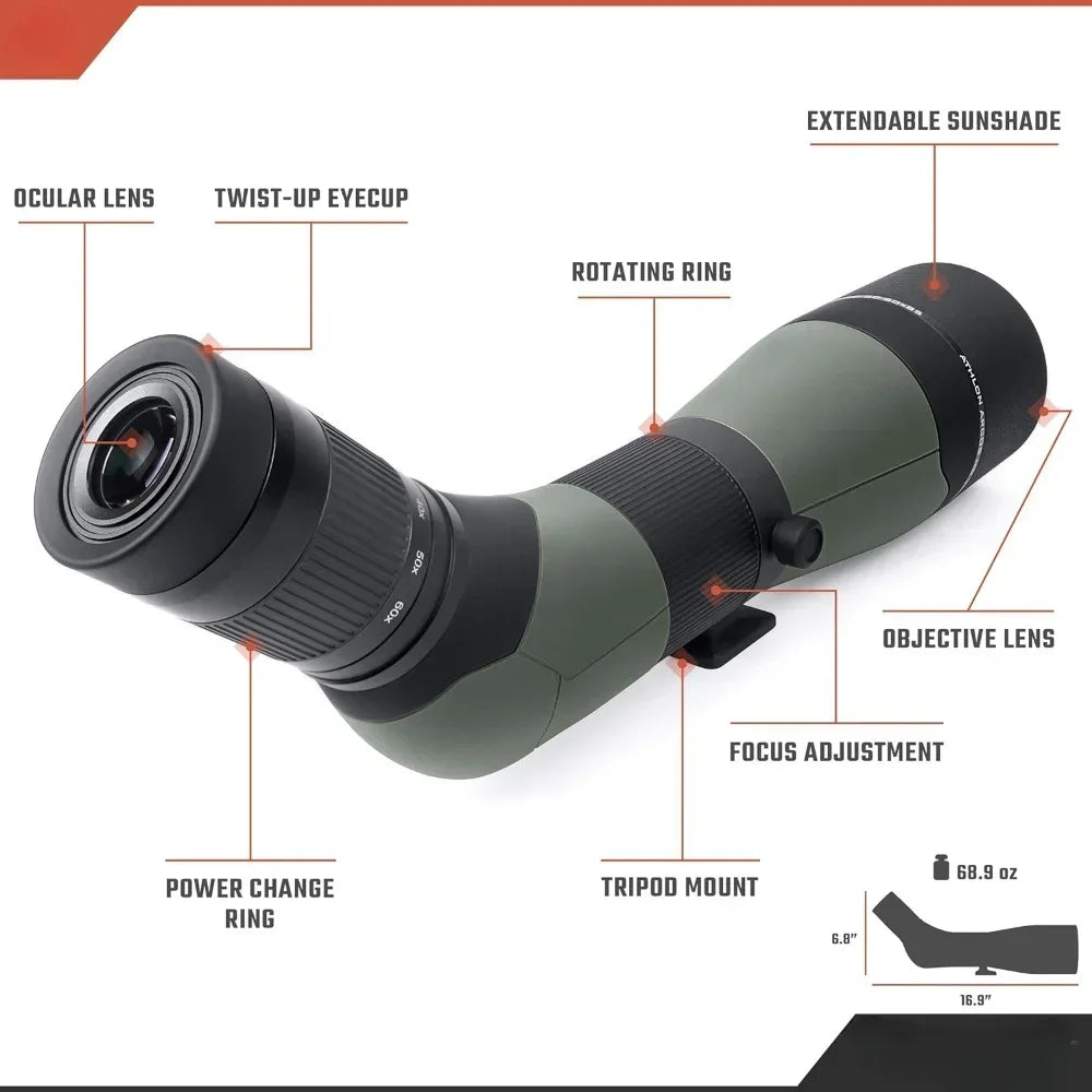 Argos HD 20-60x85 Spotting Scope