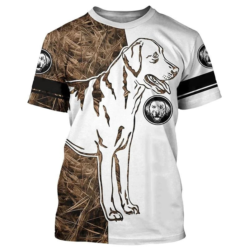 Camo 3d Print T-shirt