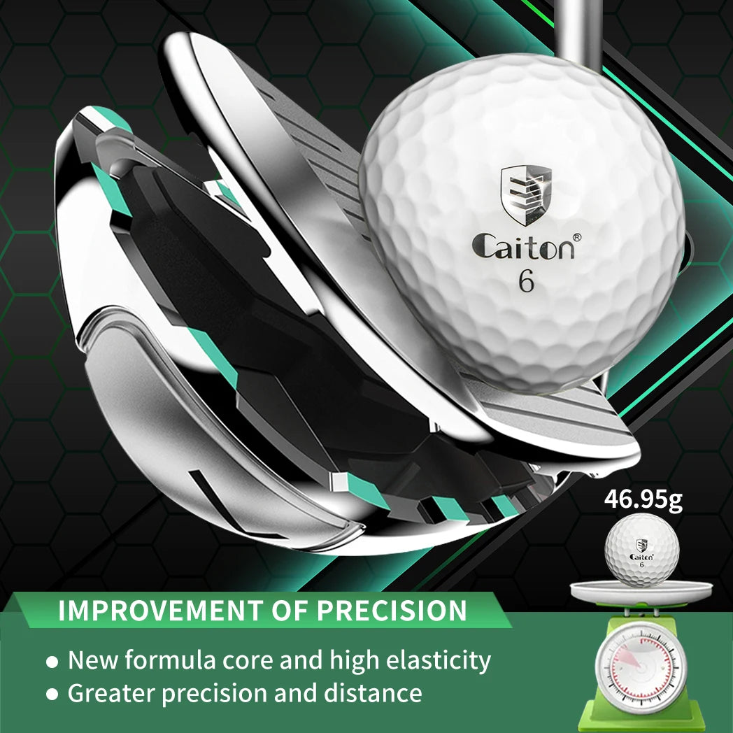 Caiton 100pcs  Golf Balls , High Performance, Long Distance