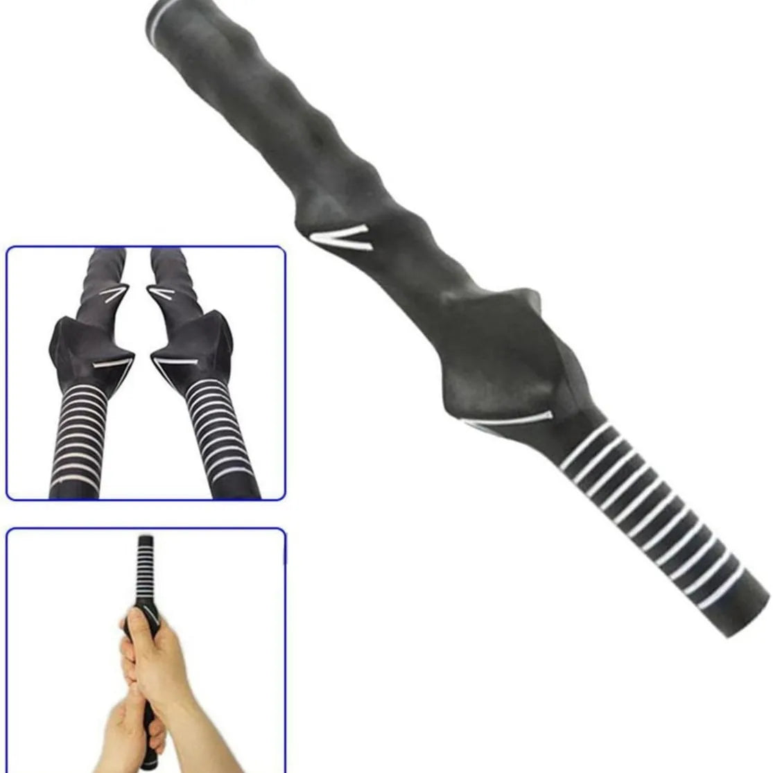 Swing Training Grip Standard Teaching Practice Training Tool Aid for Right Left Hand Golfer