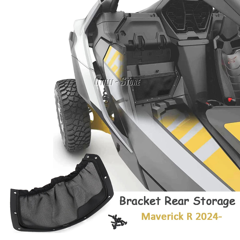 Can-Am Maverick Front Seat Back Storage Pocket