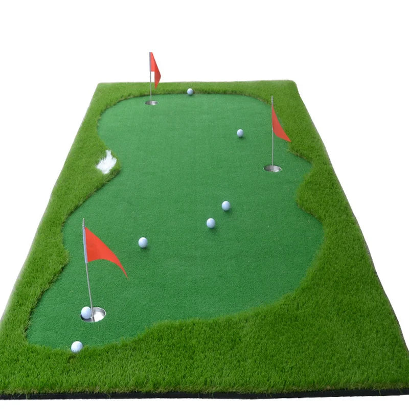 3 Holes Indoor Golf Putting Green