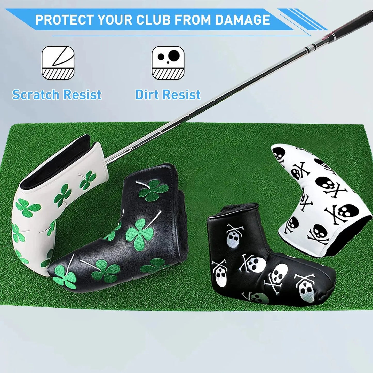 Golf Putter Head Covers