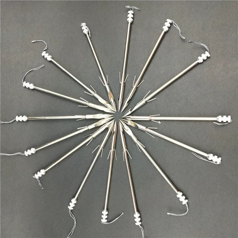 5pcs Stainless Steel Fishing Dart