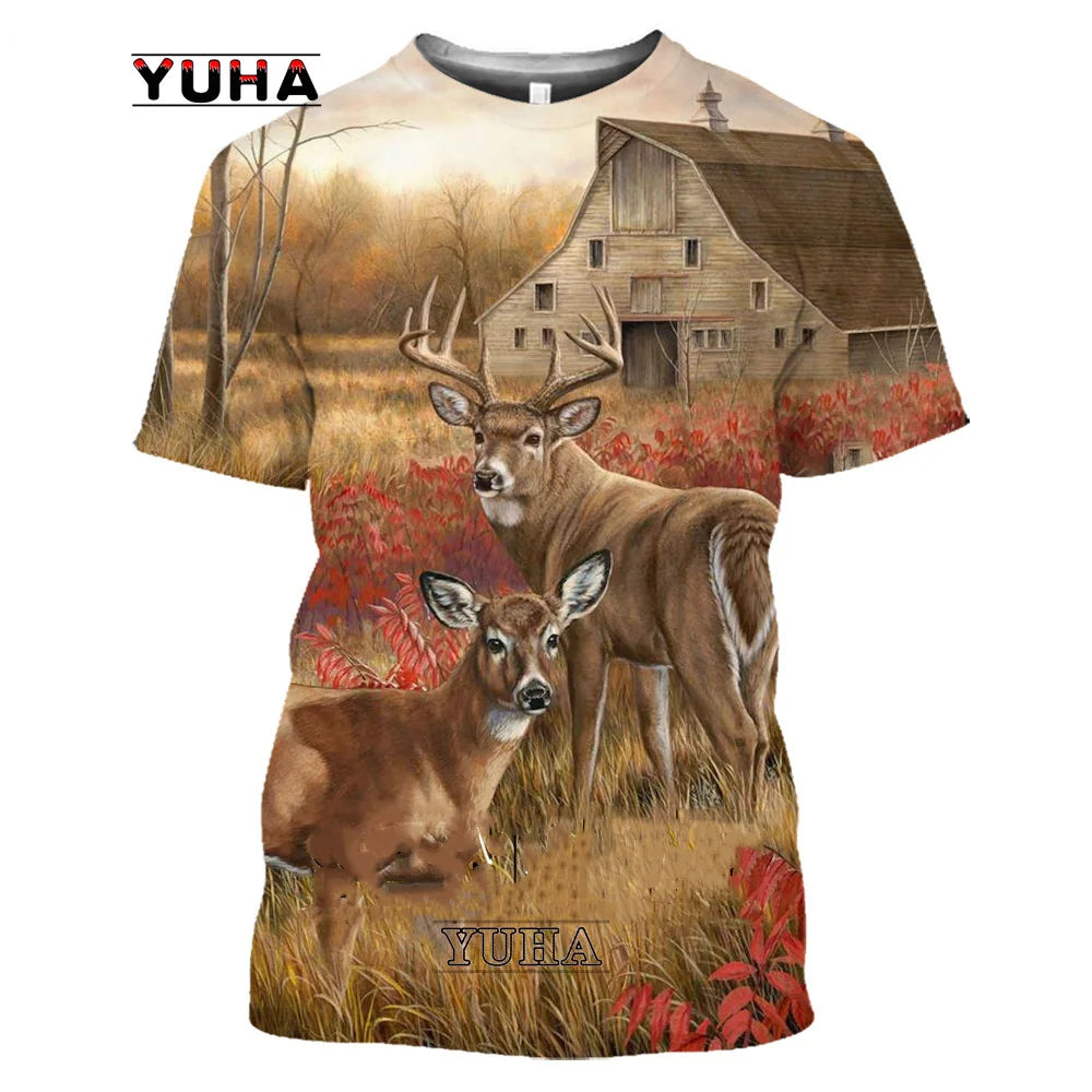 Camo Hunting  T-Shirt