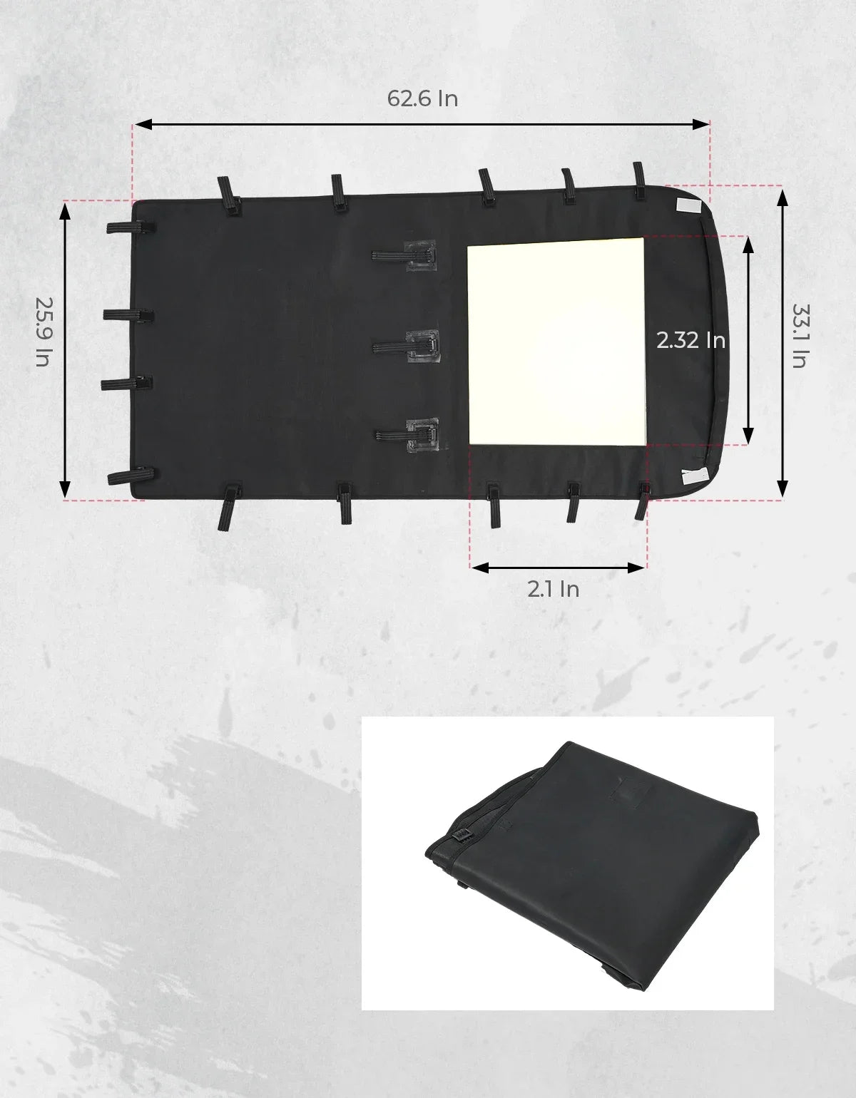 Polaris Soft Top Waterproof Roof