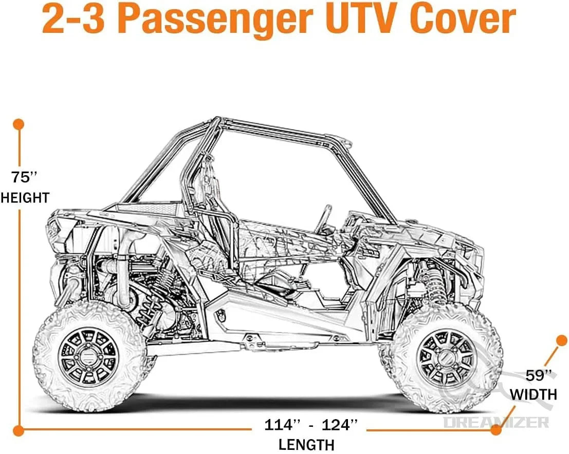 UTV Utility Vehicle Storage Cover